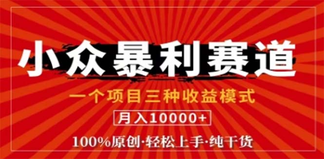 视频号最新爆火赛道，三种可收益模式，0粉新号条条原创条条热门 日入1000+-优知识